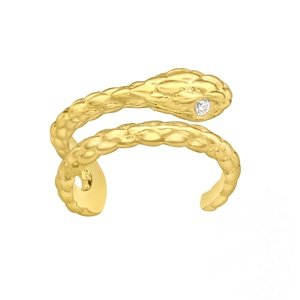 Olivie Strieborná záušnica HAD GOLD 9016 Ag 925; ≤0,4 g.