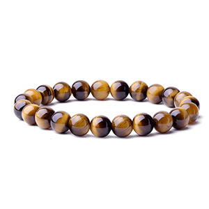 Olivie Náramok XL 8mm/20cm TYGRI OKO 9150 ≤20 g.