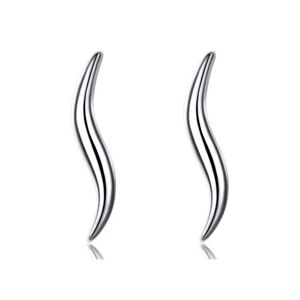 Olivie Strieborné náušnice VLNKA 9230 Ag 925; ≤0,8 g.