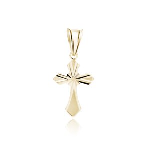 Olivie Strieborný prívesok KRÍŽOK GOLD 9249 Ag 925; ≤0,8 g.