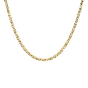 Olivie Stříbrný tenisový choker 35+5cm GOLD 9361 Ag 925; ≤7 g.