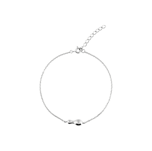 Olivie Strieborný náramok KVAPKA 9458 Dĺžka náramku: 18+3 cm Ag 925; ≤1,3 g.