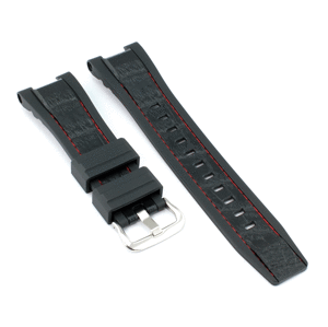 UNIVERSAL STRAP FOR G-SHOCK GS-BAND01-BKRED