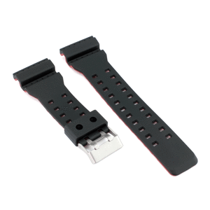 UNIVERSAL STRAP FOR G-SHOCK GS-BAND13-BKRED