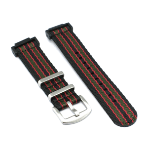 UNIVERSAL STRAP FOR G-SHOCK GS-BAND06-BKGRNRED